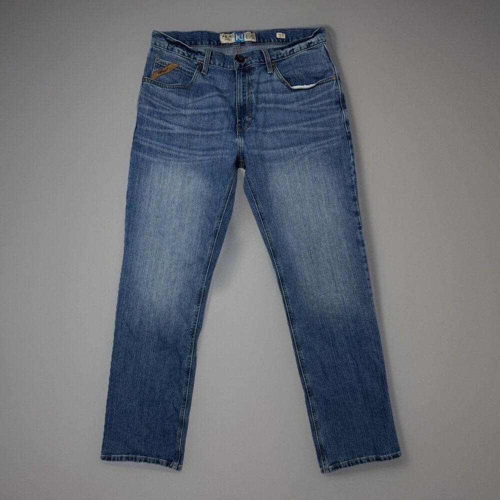 Ariat M2 Men’s Traditional Relaxed Bootcut Size 33/32 Blue Jeans
